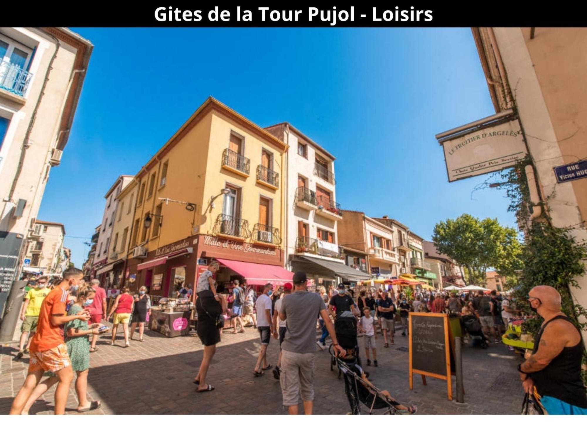 Les Gites De La Tour Pujol Argelès-sur-Mer Exteriér fotografie