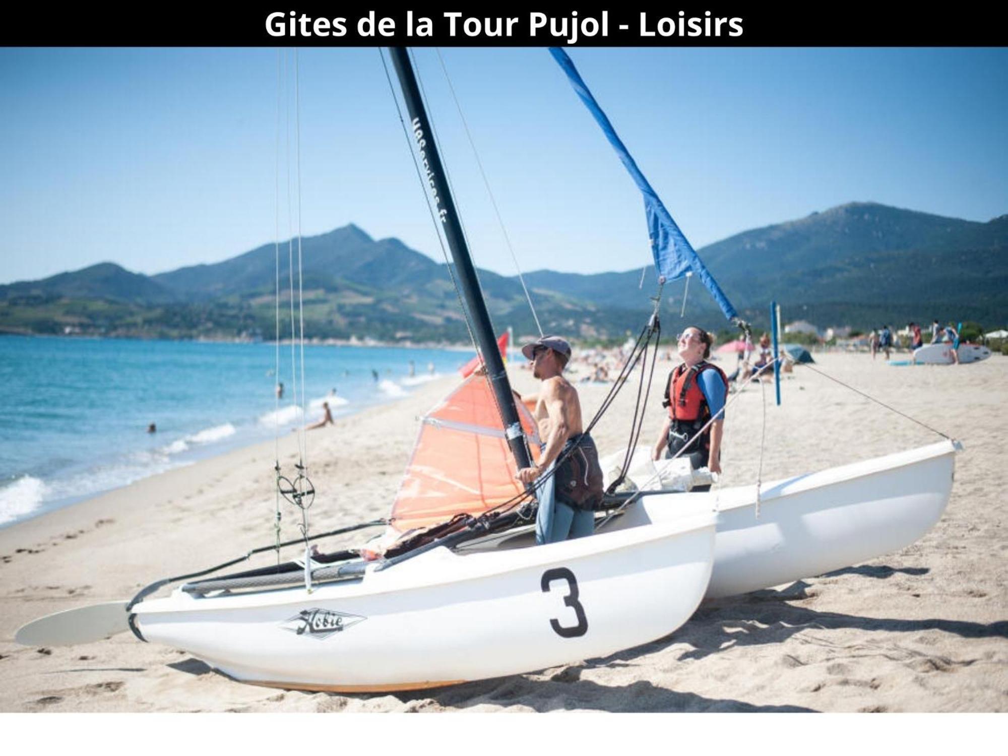 Les Gites De La Tour Pujol Argelès-sur-Mer Exteriér fotografie