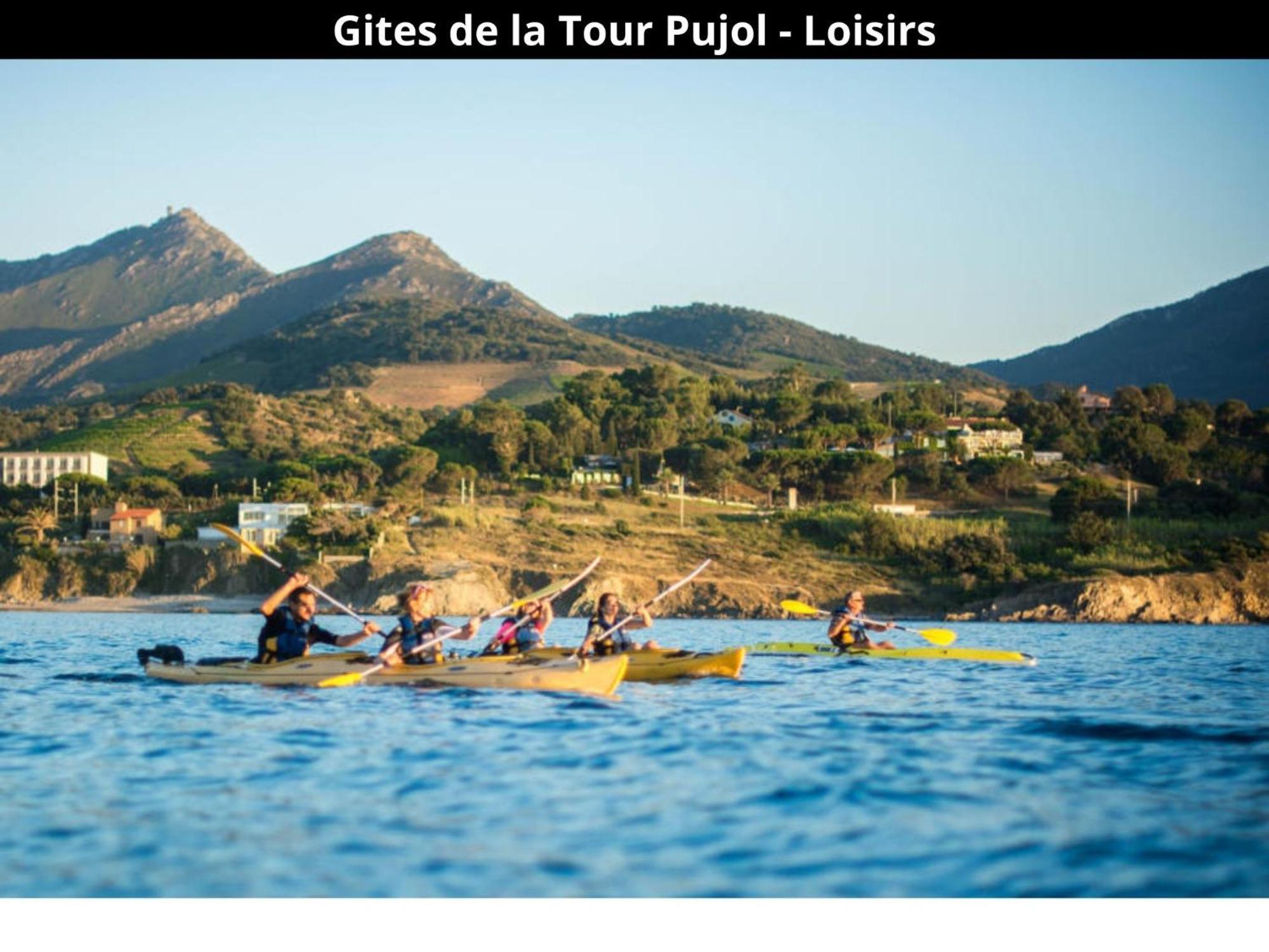 Les Gites De La Tour Pujol Argelès-sur-Mer Exteriér fotografie