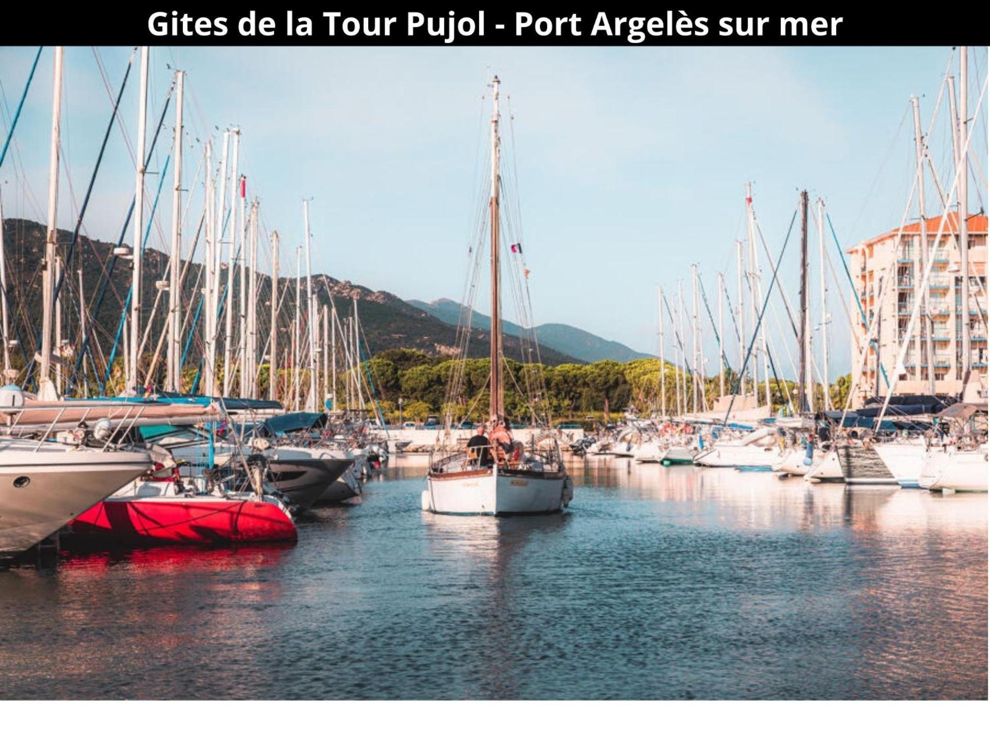 Les Gites De La Tour Pujol Argelès-sur-Mer Exteriér fotografie