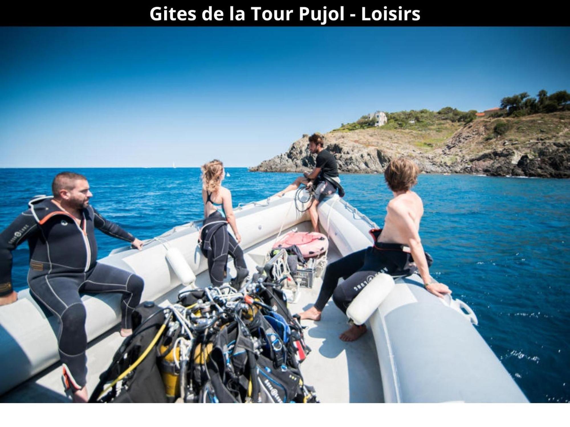 Les Gites De La Tour Pujol Argelès-sur-Mer Exteriér fotografie