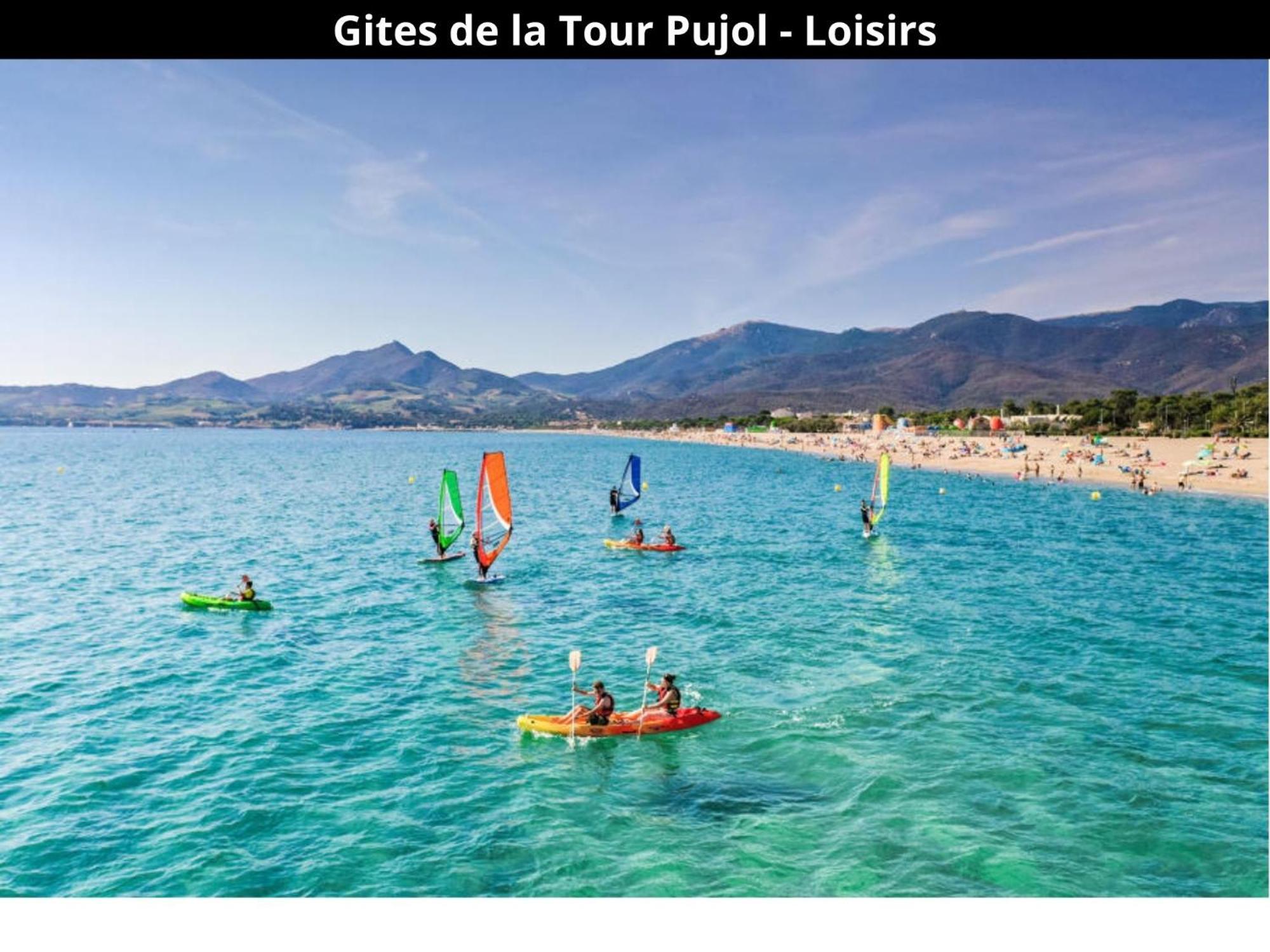 Les Gites De La Tour Pujol Argelès-sur-Mer Exteriér fotografie