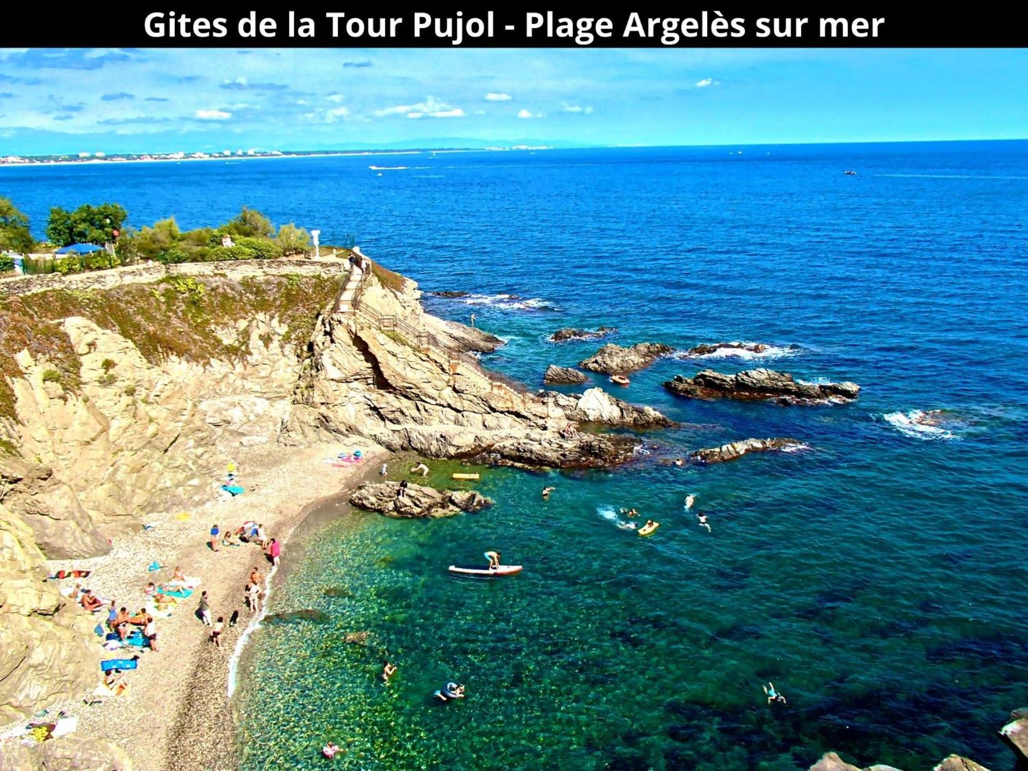 Les Gites De La Tour Pujol Argelès-sur-Mer Exteriér fotografie